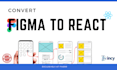 convert figma design to react components
