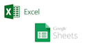 help you entering data in ms excel and google sheet