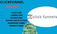 build converting sales funnel on clickfunnel,gohighlevel,kajabi