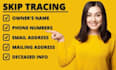 do skip tracing service