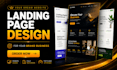 design a responsive wordpress elementor landing page