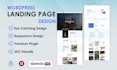 design responsive wordpress landing page elementor or elementor pro landing page