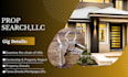 conduct a title search and provide a property report