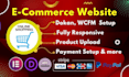 develop an online shop and ecommerce store with wordpress woocommerce