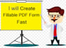 create fillable pdf forms