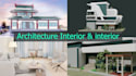 do awesome architecture, interior and exterior design
