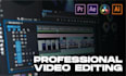 do professional video editing, motion graphics, reels, ugc, promo videos