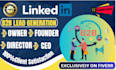 b2b linkedin lead generation specialist