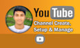 create and setup youtube channel professionally