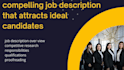 write a compelling job description
