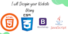 convert your designs into HTML CSS webpages