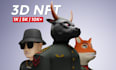 create and generate hyper realistic 3d nft art collection