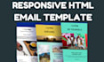 make stunning html email template in one day