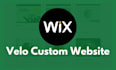 redesign your wix website and add velo custom code features