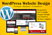 design professional responsive wordpress website