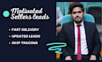 generate and provide motivated sellers leads