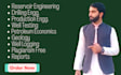 do petroleum, and chemical engineering projects, task