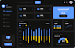 create a clean admin dashboard design