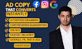 write captivating ad copy for your google ads and facebook ads