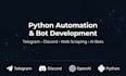 build a python automation bot or script with API integration