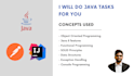 do java programming tasks for you