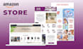 create your amazon brand store and storefront design, storefront landing pages