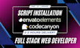 install and customize any PHP script on your hosting server