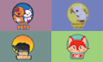 create a cute mascot and creative cartoon logo design