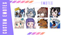 draw and animate cute emotes for your twitch