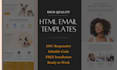 design responsive HTML email template