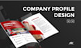 design an attractive company profile brochure