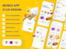 do clean trendy mobile app UI UX design using figma, adobe xd, sketch