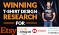 research winning trendy t shirt design