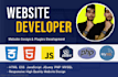 build custom websites and front end development