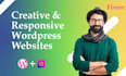 design, build and customize responsive wordpress website as elementor expert