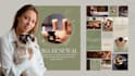 design aesthetic canva templates for instagram and linkedin