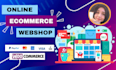 create a complete wordpress website or ecommerce website