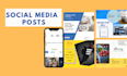 design  creative social media posts