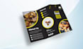 do clean professional business flyer, tri fold brochure design
