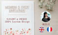 design elegant wedding invitations and event stationer