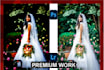 do bulk wedding photo editing ,wedding photo color grading