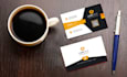 do design professional business card