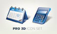 create pro 3d icon set