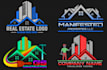 design modern construction, building and company logo