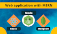 build website using mongo db, postgresql, express js, react js, node js