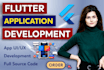 use flutter to develop android and ios applications