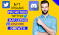 be your nft community manager on twitter and discord server