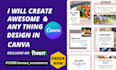 create banner, poster ,flyer, insta, fb post,  logo design