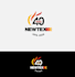 do make an modern anniversary logo