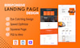 design responsive html landing page